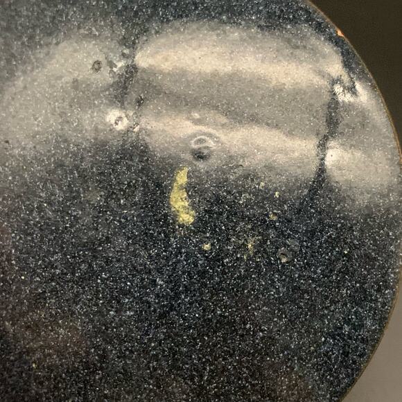 Modernist De Passille Silvestre Floral Enamel Trinket Dish - Picture 5 of 9